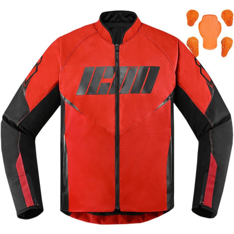 Мотокуртка Icon Hooligan Red купить от 11 700 грн. в Украине